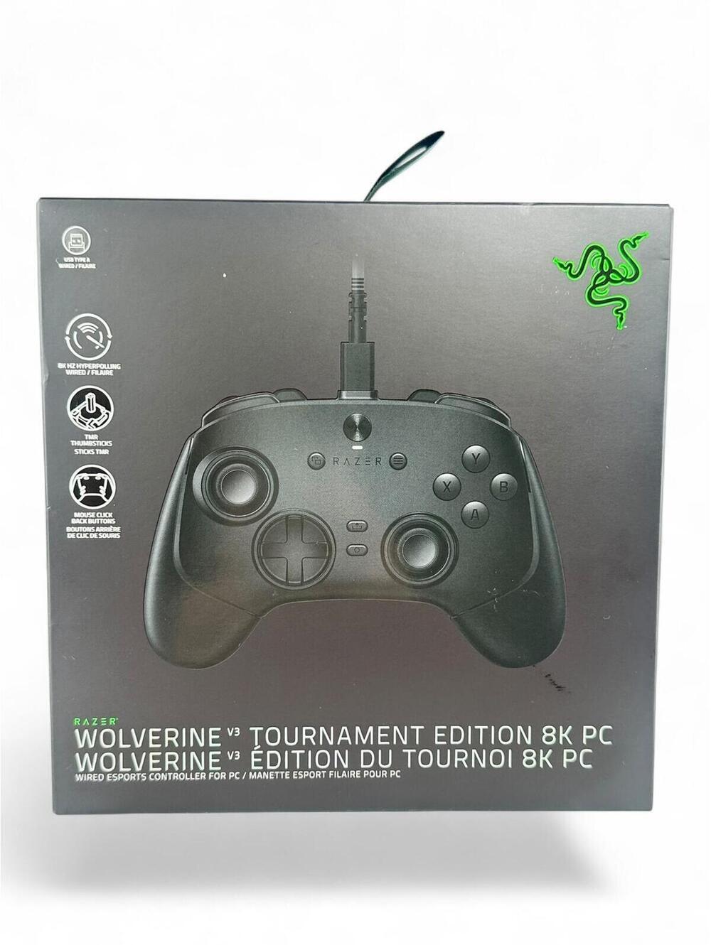 Razer Wolverine V3 Tournament Edition 8K Wired Controller PC/Xbox USB-C Black